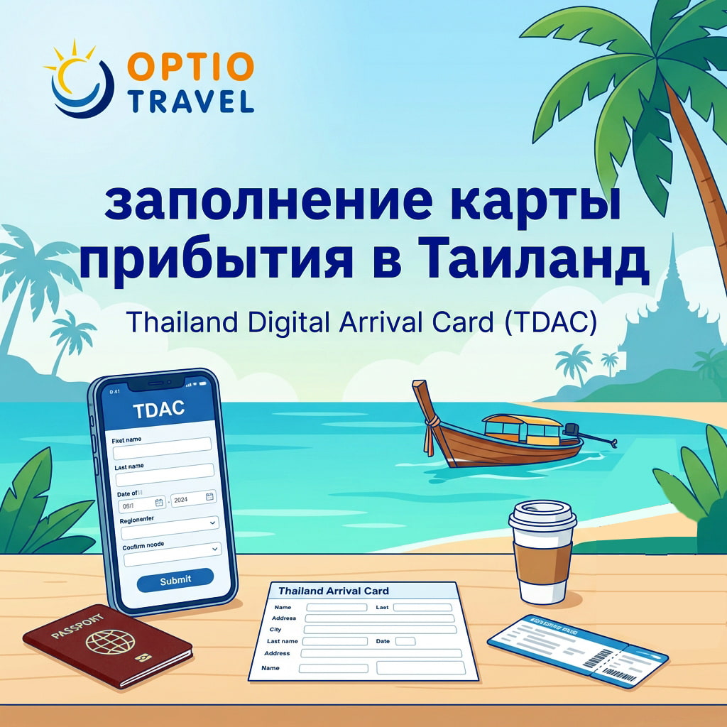 Заполняем карты прибытия в Таиланд