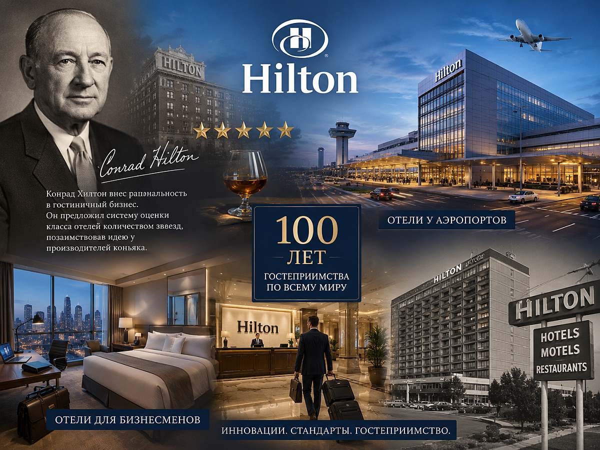 Отели Hilton - 100 лет гостеприимства