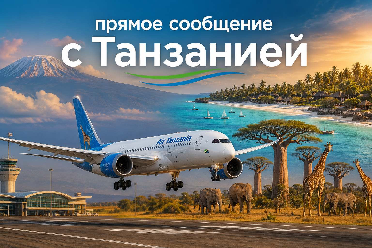 Прямые рейсы в Танзанию
