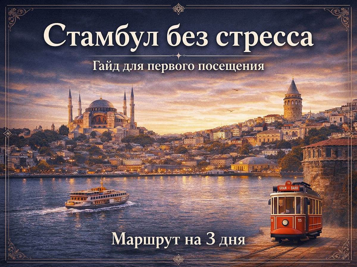 Гайд по Стамбулу - Стамбулл без стресса - Путеводитель по Стамбулу