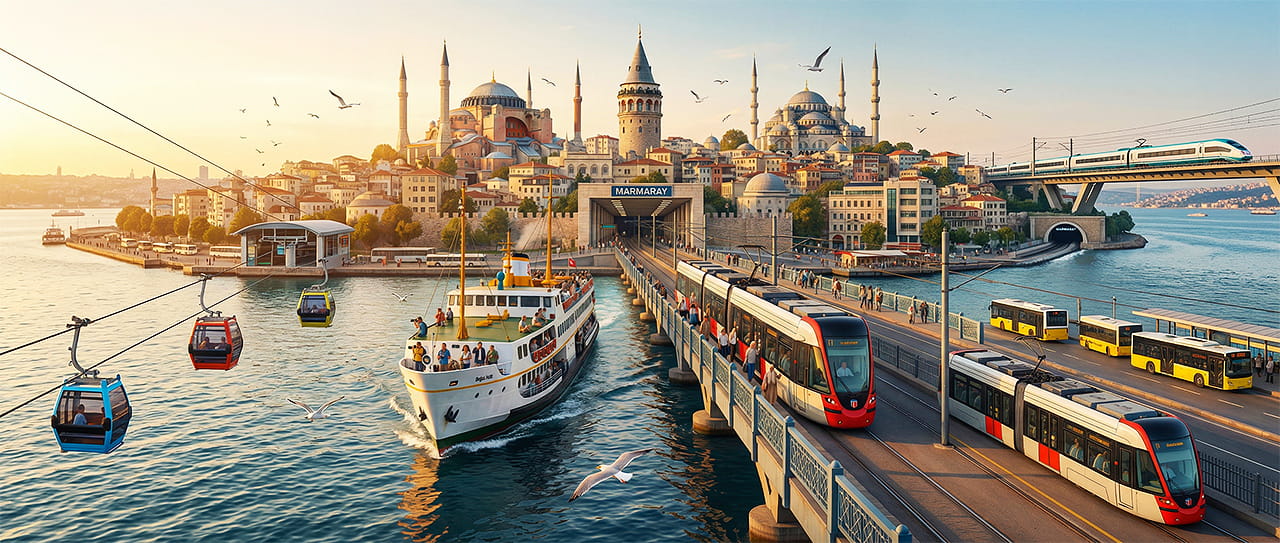 Общественный транспорт в Стамбуле