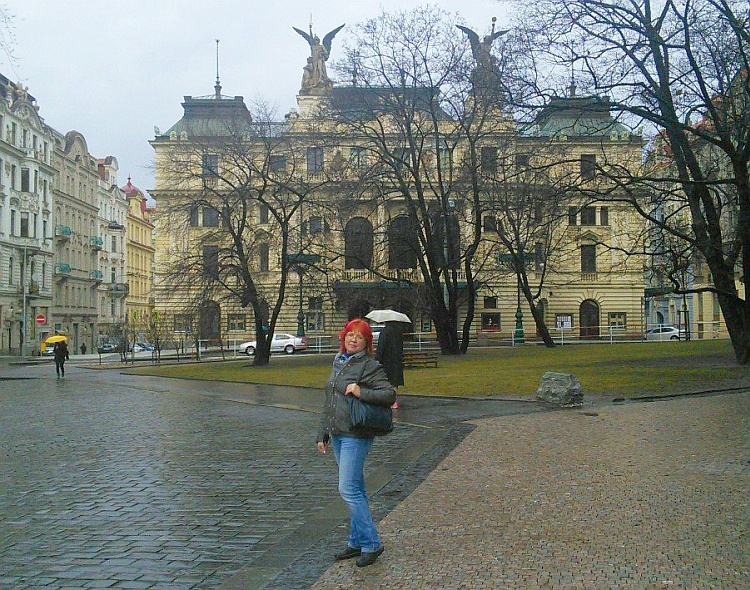 Лера в Праге