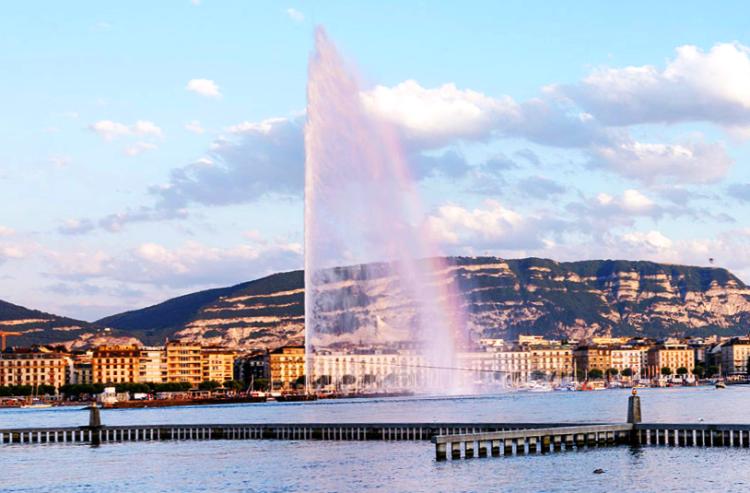 фонтан Jet d’eau